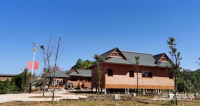云投旅游战疫扶贫两不误  澜沧特色客栈民宿主体工程完工