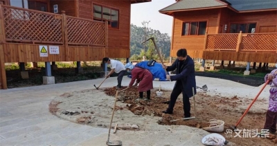 云投旅游战疫扶贫两不误  澜沧特色客栈民宿主体工程完工