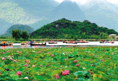 “五一”普者黑景区对全国医护工作者免费、优惠