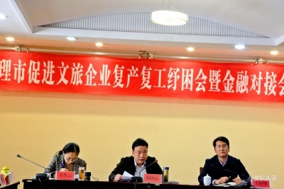  大理市召开促进文旅企业复产复工纾困会暨金融对接会