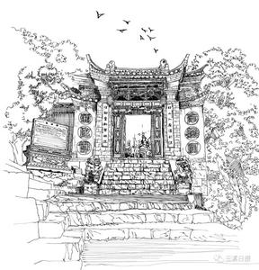 春暖花开，带上画笔“游”秀山（上）