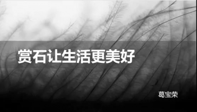 小石头大文化！华侨城“联盟开讲”第7期，葛宝荣邀你赴一场线上“玉石”之约！