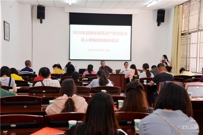 华宁县组织召开2020年文化暨文物安全工作会议
