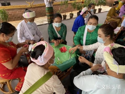 普洱孟连举办傣族传统剪纸和刺绣培训班