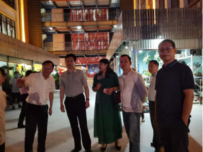 玉溪市副市长李劲松同志调研“花涧里”