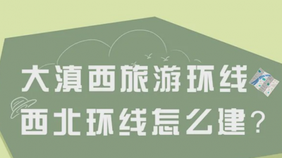 大滇西旅游环线西北环线怎么建？带你一图看懂！