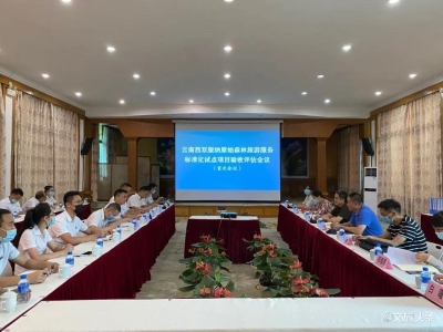 云投旅游旗下原始森林公园顺利通过国家级旅游服务业标准化试点项目验收评估