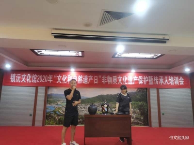 镇沅文化馆举办2020年非物质文化遗产保护暨传承人培训