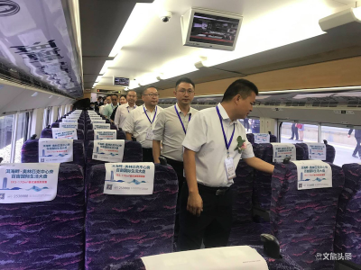 “龙悦华府号”高铁列车在大理站成功首发