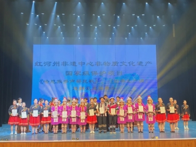 红河“非遗后浪”来啦！红河州非遗中心非物质文化遗产国家级保护项目进校园成果展示！