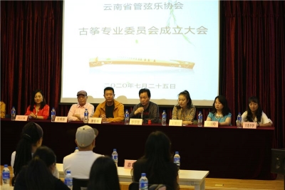 云南省管弦乐协会古筝专业委员会成立