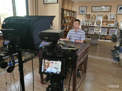 玉溪市图书馆开展“讲好玉溪故事”公开课拍摄
