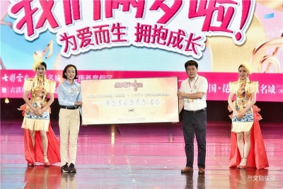 捐赠当天门票收入超55万，七彩云南·欢乐世界两周年“乐同行”音乐会成功举办