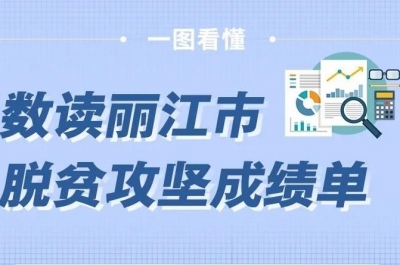 【一图看懂】数读丽江脱贫攻坚成绩单