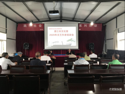 澄江市文化馆举办文艺创作培训班
