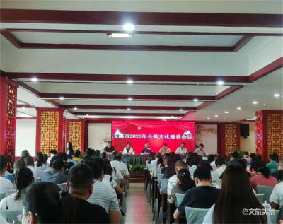 玉溪市2020年公共文化建设会议在通海县召开