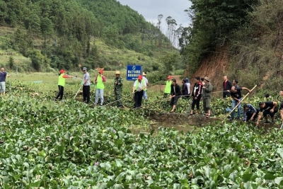 文山州文旅局积极参与清河行动