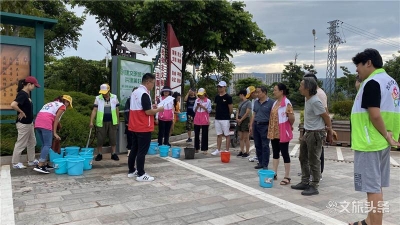 普洱市直文旅系统开展大扫除、大清洗志愿服务活动