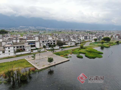 航拍大理洱海生态廊道 在这里与美好不期而遇