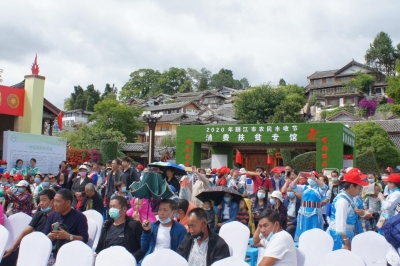文艺演出助力丽江市玉龙县首届“油橄榄节”