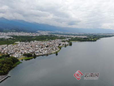 航拍大理洱海生态廊道 在这里与美好不期而遇