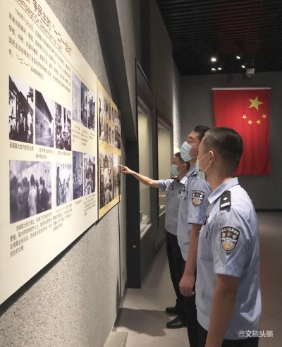 铭记历史传承使命   昆明边检走进省博物馆开展爱国主义教育