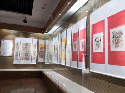 为期一个月！“河南安阳木版年画展”在丽江市博物院开展