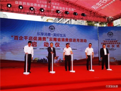 2020年“百企千店促消费”云南省消费促进月活动启动