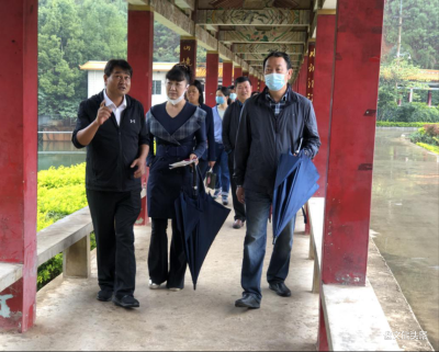 云南省A评专家组对易门县滇中水城景区创建国家4A级景区开展评定工作