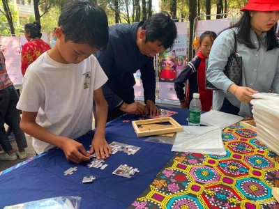 滇桂一家亲 广西文化志愿服务活动走进丽江宁蒗