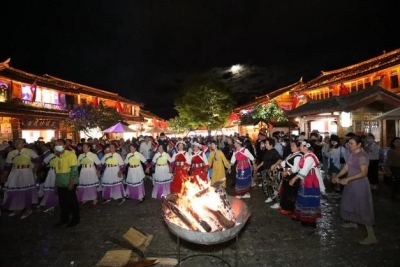 “彩云之南等你来”夜间群众文化活动丽江站启动