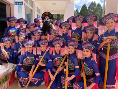 滇桂一家亲 广西文化志愿服务活动走进丽江宁蒗