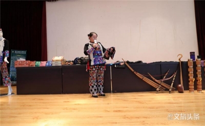 红河州金平县举办2020年非遗项目展示暨群众文化交流活动