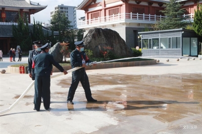 “关注消防 生命至上”大理州博物馆积极开展消防安全培训与演练活动