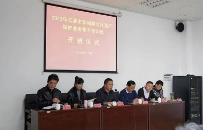 玉溪市举办2020年全市非物质文化遗产保护业务骨干培训班