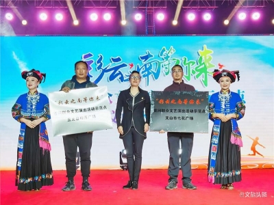 “彩云之南等你来”夜间群众文艺演出活动在文山开启