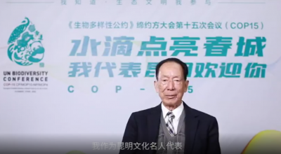 【COP15】水滴点亮春城 昆明欢迎你
