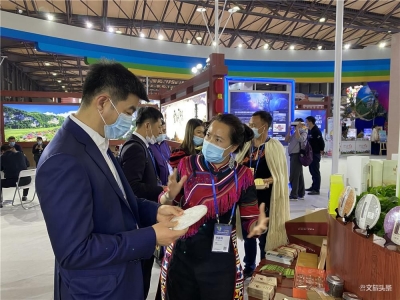 普洱茶等特色“云品”畅销2020中国国际旅交会