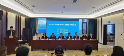 2020云南省州市文化馆馆长培训班在保山施甸县开班