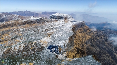 图集 | 航拍轿子雪山雪景