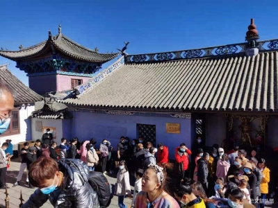 鸡足山游客元旦剧增，同比增加224.21%