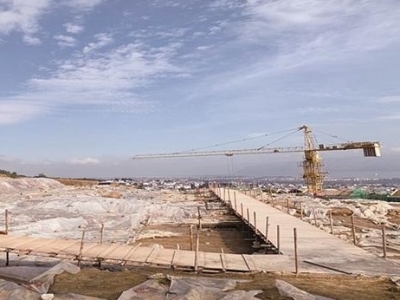 大理市为“五指山”考古遗址加盖“金钟罩