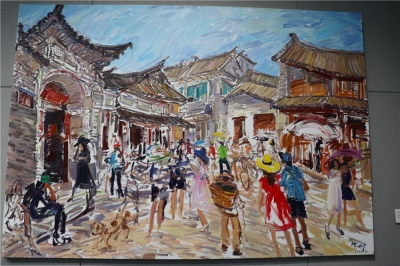 今日开展！中国当代美术名家眼里的“风花雪月 乡愁大理”