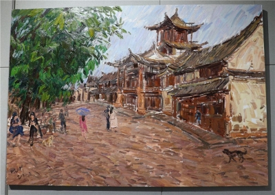 今日开展！中国当代美术名家眼里的“风花雪月 乡愁大理”