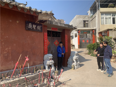 个旧市文物局及时开展文保单位安全隐患再排查工作