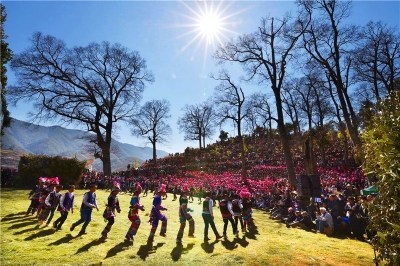 【非遗过大年·文化进万家】彝族赛装节之传统祭祀