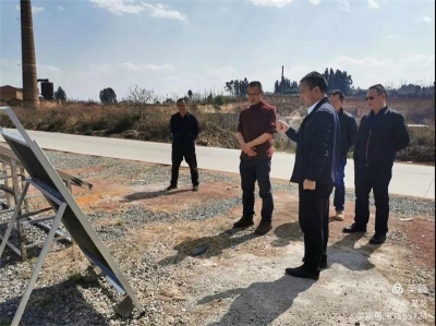 玉溪市文旅局局长邓志刚一行到红塔区调研文旅项目建设
