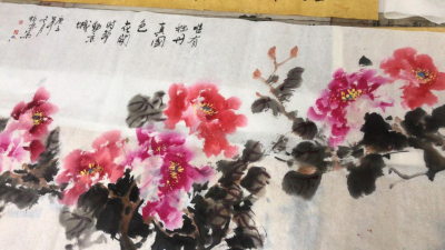 红河州文化馆组织书法家深入基层开展写春联送祝福公益活动