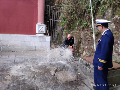 个旧联合检查组加强消防安全检查 确保古村古建消防安全