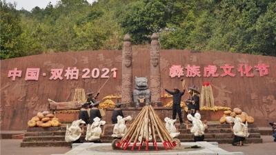图集 | 倒计时1天 ! 2021中国双柏彝族虎文化节系列活动之一“老虎笙”展演准备就绪